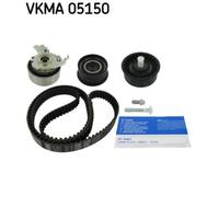 Kit cinghia distribuzione con profilo dente arrotondato VKMA 05150 SKF per OPEL