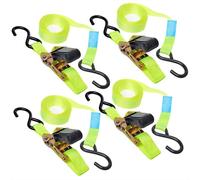 Kit cinghie di ancoraggio 4 x cinghia di ancoraggio con 25 mm 2 pezzi forza d...