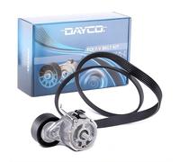 Kit Cinghie Poly V DAYCO Cinghia Poly V 1310mm Tenditore per Fiat Ford e Lancia