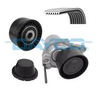 Kit Cinghie Poly-V DAYCO KPV244 per NISSAN QASHQAI 1.6 dCi