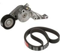 Kit cinghie poly-V GATES K016PK1053 per AUDI A3 (8P1) 2 2005-2008