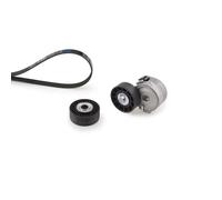 Kit Cinghie Poly-V GATES K096PK1740 per PEUGEOT 206 2.0 HDI 90