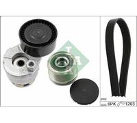 Kit cinghie poly-V INA 529 0009 20 per DACIA LOGAN (LS_) 1.5 2006-2012