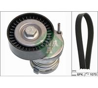 INA Kit cinghia trapezoidale multirighe 529 0084 10 per VW SEAT SKODA