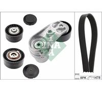 Kit Cinghie Poly-V INA 529 0211 10 per BMW Série 5 3.0 535 i