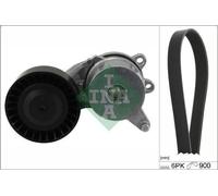 Kit cinghie poly-V INA 529 0268 10 per SUBARU JUSTY IV 1 2007-2012