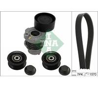 INA Kit cinghie Poly-V 529 0284 10 per Renault, Dacia, Nissan