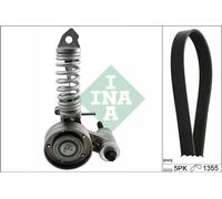 Kit Cinghie Poly-V INA 529 0297 10 per OPEL CORSA 1.2 (L08, L68)