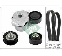 Kit cinghie poly-V INA 529 0301 10 per PEUGEOT BOXER Autobus 2.2 2006-2016