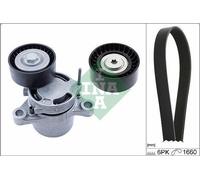 Kit cinghie poly-V INA 529 0307 10 per BMW 5 (F10) 2 2013-2016