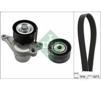 Kit cinghie poly-V INA 529 0317 10 per RENAULT VEL SATIS (BJ0_) 2 2005-2009