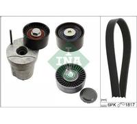 Kit cinghie poly-V INA 529 0368 10 per BMW 3 (E90) 2 2004-2011