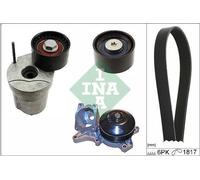 Kit cinghie poly-V INA 529 0370 30 per BMW 3 (E90) 2 2004-2011