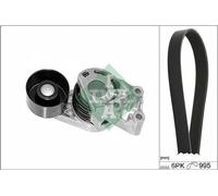 Kit cinghie poly-V INA 529 0378 10 per AUDI A2 (8Z0) 1.2 2001-2005