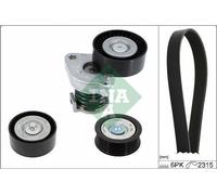 Kit cinghie poly-V INA 529 0444 10 per W212) 1.8 2009-2015