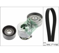 Kit cinghie poly-V INA 529 0453 10 per RENAULT ESPACE IV (JK0/1_) 2 2002-2015