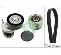 Kit cinghie poly-V INA 529 0466 20 per SEAT CORDOBA (6L2) 1.4 2005-2009