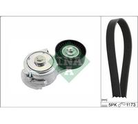Kit cinghie poly-V INA 529 0478 10 per ABARTH 500 / 595 / 695 1.4 2010-