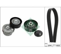 Kit cinghie poly-V INA 529 0498 10 per AUDI A3 (8L1) 1.9 1996-2001