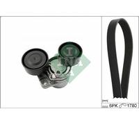 Kit cinghie poly-V INA 529 0510 10 per BMW 3 (E90) 2 2007-2011
