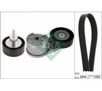 Kit cinghie poly-V INA 529 0549 10 per TRANSIT V363 Autobus (FAD, FBD) 2 2016-