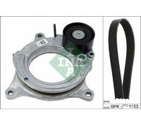 Kit cinghie poly-V INA 529 0566 10 per BMW 1 (F20) 2 2016-2019