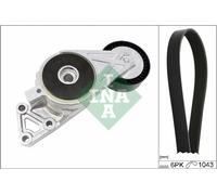 Kit Cinghie Poly-V per AUDI SEAT SKODA VW A3 ALTEA ALTEA XL CADDY EOS GOLF GOLF
