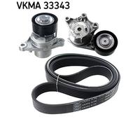 Kit Cinghie Poly-V per CITROËN DS PEUGEOT 208 3008 308 SW 5008 C4 CACTUS C4 GRAN