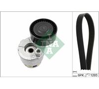 Kit Cinghie Poly-V per DACIA MAHINDRA RENAULT NISSAN RENAULT CAPTUR CLIO CUBE DO