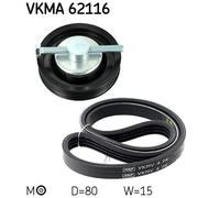 Kit Cinghie Poly-V per NISSAN RENAULT ALASKAN NAVARA NP300 PATHFINDER