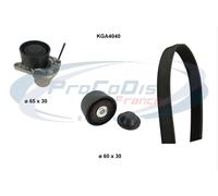 Kit Cinghie Poly-V PROCODIS KGA4040 per NISSAN QASHQAI 1.6 dCi