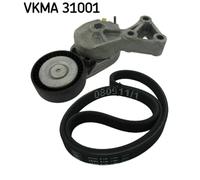 Set di cinghie Poly-V SKF VKMA 31001