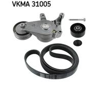 Kit Cinghie Poly-V SKF VKMA 31005 per AUDI A3 1.9 TDI