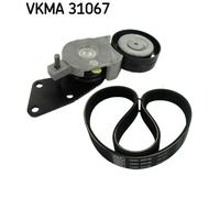 SKF Kit Cinghie Poly-V VKMA 31067 per SKODA, VW, SEAT