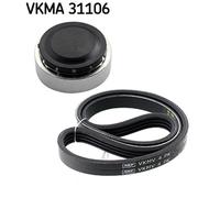 Kit Cinghie Poly-V SKF VKMA 31106 per AUDI A4 2.5 TDI quattro