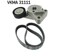 SKF Kit cinghia trapezoidale multirighe VKMA 31111 per VW, SKODA, AUDI, SEAT