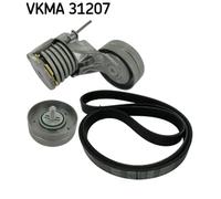 SKF VKMA 31207 Kit Multi-V | Compatibile con: SEAT LEON, TOLEDO II, SKODA OCTAVIA I, OCTAVIA I Combi, VW BORA I, BORA Variant, GOLF IV, GOLF IV Variant