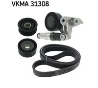 SKF VKMA 31308 Kit Cinghie Poly-V