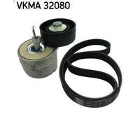 Kit cinghie poly-V SKF VKMA 32080 per FORD KA (RU8) 1.3 2008-2016
