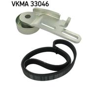 SKF VKMA 33046 Kit Cinghie Poly-V