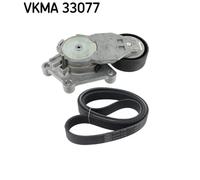 Kit Cinghie Poly-V SKF VKMA 33077 per PEUGEOT 107 1.4 HDi