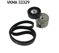 Kit Cinghie Poly-V SKF VKMA 33329 per FIAT DUCATO 3.0 D 160 Multijet