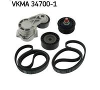 SKF VKMA 34700-1 Kit Cinghie Poly-V