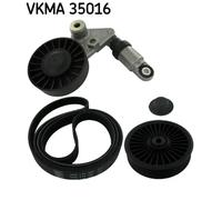 Kit Cinghie Poly-V SKF VKMA 35016 per OPEL VECTRA 2.2 DTI 16V (F68)