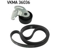 Kit Cinghie Poly-V SKF VKMA 36036 per RENAULT CLIO