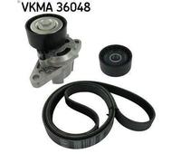 Kit cinghie poly-V SKF VKMA 36048 per RENAULT LOGAN I (LS_) 1.6 2007-2013