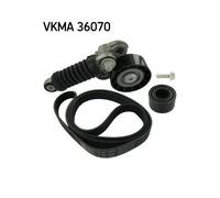 Kit Cinghie Poly V Skf VKMA 36070 per Audi Bmw Citroën Fiat Lancia Mitsubishi VW