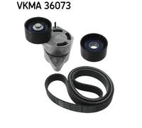 SKF Kit Cinghie Poly-V VKMA 36073 per Renault Nissan Opel