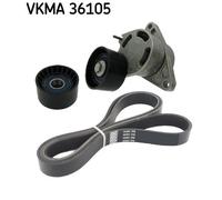 Kit cinghie poly-V SKF VKMA 36105 per OPEL VIVARO A Furgone (X83) 2.5 2006-2014