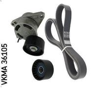 Set di cinghie Poly-V SKF VKMA 36105